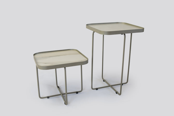 Benny End Table Bronzed end Tables Cattelan Italia   