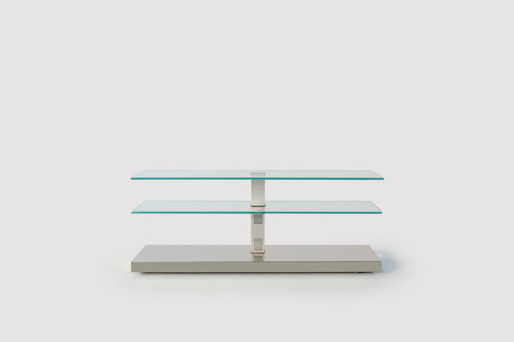Play TV Stand Chrome TV Unit Cattelan Italia   