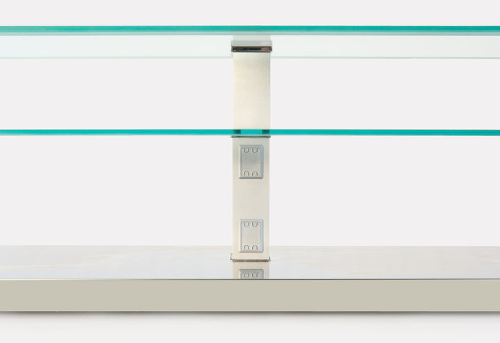 Play TV Stand Chrome TV Unit Cattelan Italia   