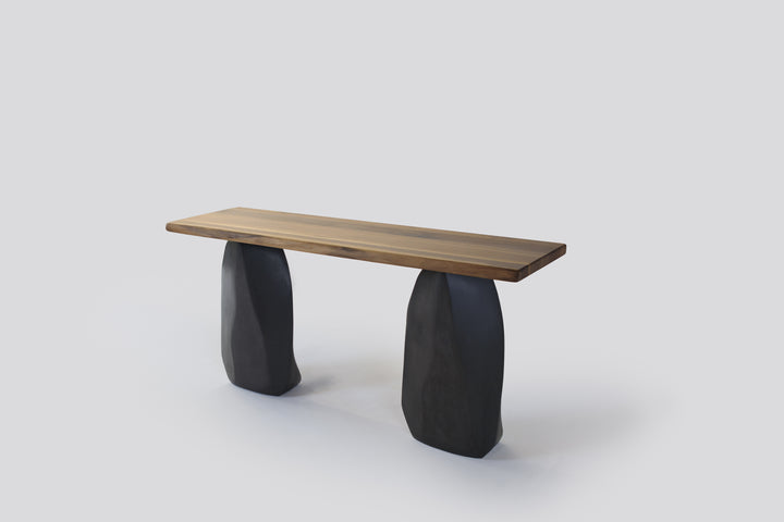 Rapa Nui Console Table Grey Large console Table Cattelan Italia   