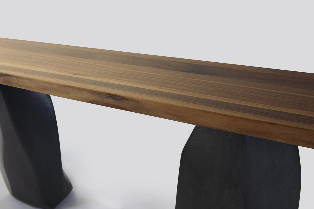 Rapa Nui Console Table Grey Small console Table Cattelan Italia   