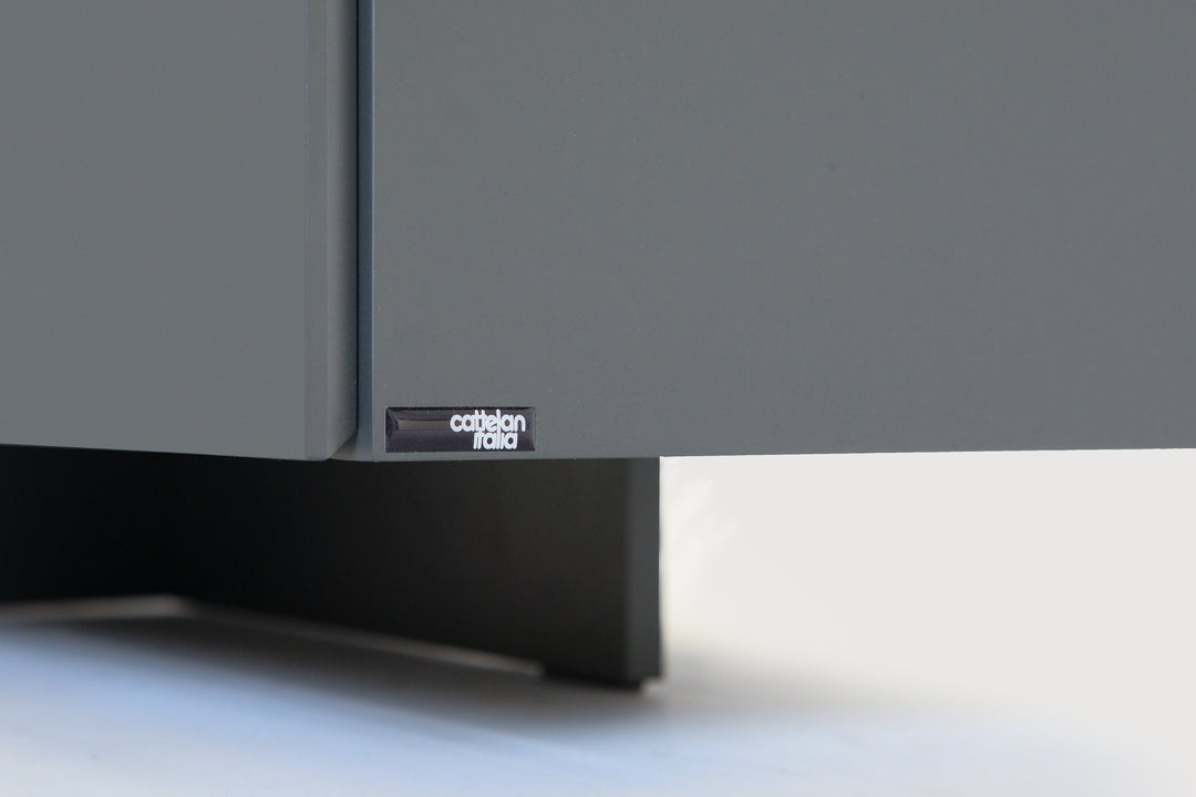 Seneca TV Stand Burned Oak TV Unit Cattelan Italia   