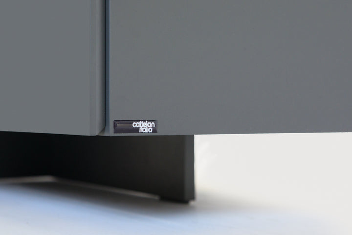 Seneca TV Stand Burned Oak TV Unit Cattelan Italia   