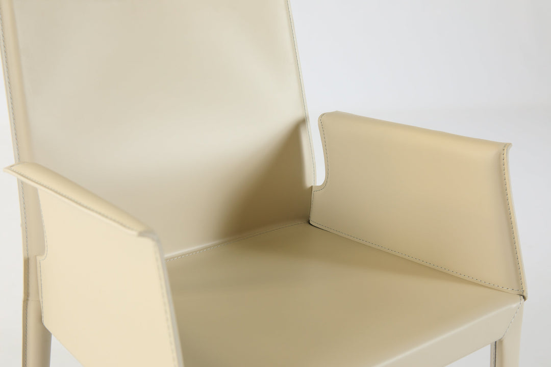 Margot XL Dining Armchair Oyster Kitchen & Dining Room Tables Cattelan Italia   