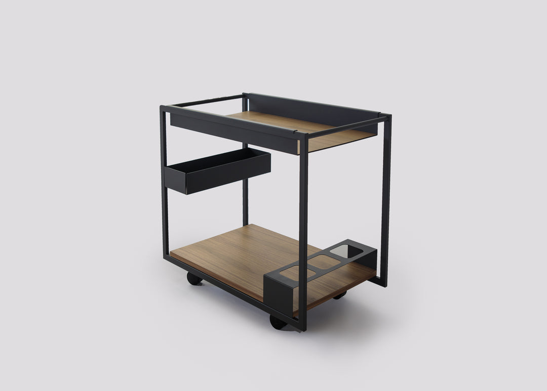 Mojito Wood Trolley Bar Trolly Cattelan Italia   