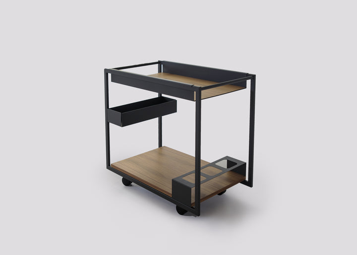 Mojito Wood Trolley Bar Trolly Cattelan Italia   
