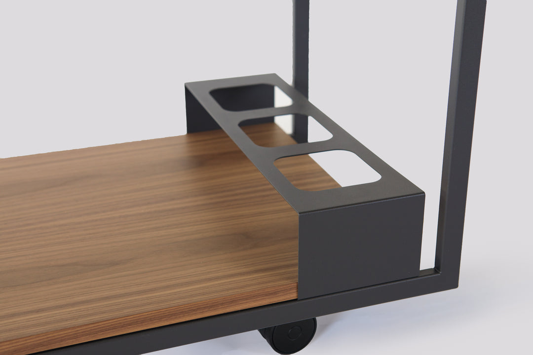 Mojito Wood Trolley Bar Trolly Cattelan Italia   