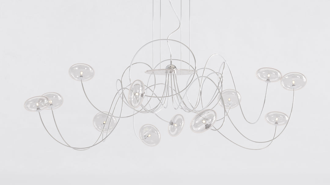 Oktopus Chandelier Ceiling Light Cattelan Italia   