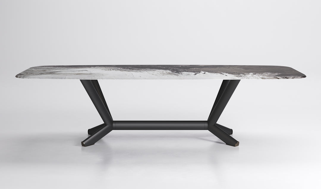 Planer CrystalArt Dining Table Kitchen & Dining Room Tables Cattelan Italia   