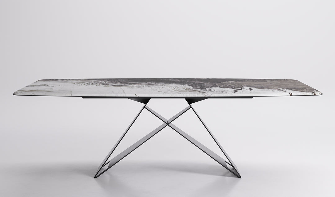 Premier CrystalArt Dining Table Kitchen & Dining Room Tables Cattelan Italia   