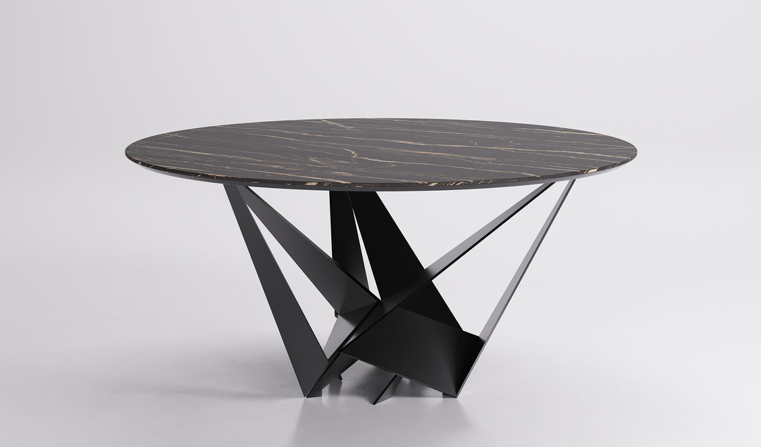 Skorpio Keramik Round Table Kitchen & Dining Room Tables Cattelan Italia   