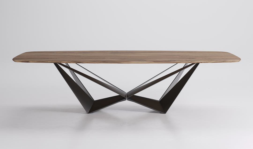 Skorpio Wood Barrel Dining Table Kitchen & Dining Room Tables Cattelan Italia   