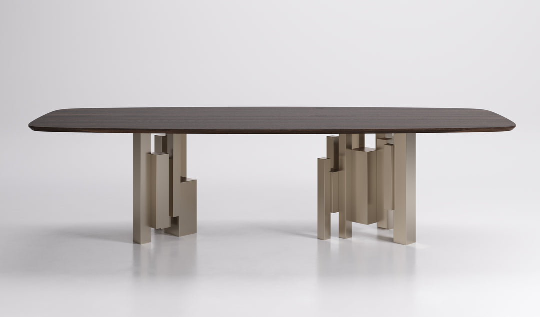 Skyline Wood Dining Table Kitchen & Dining Room Tables Cattelan Italia   