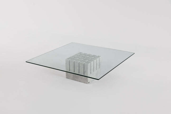 Scacco Marble Coffee Table Coffee Table Cattelan Italia   