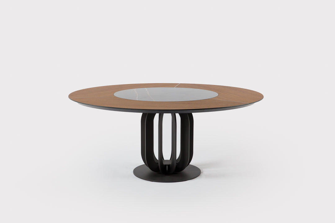Soho Ker-Wood Dining Table Kitchen & Dining Room Tables Cattelan Italia   