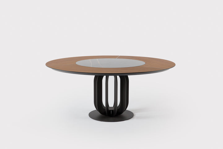 Soho Ker-Wood Dining Table Kitchen & Dining Room Tables Cattelan Italia   