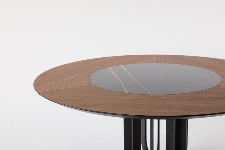 Soho Ker-Wood Dining Table Kitchen & Dining Room Tables Cattelan Italia   