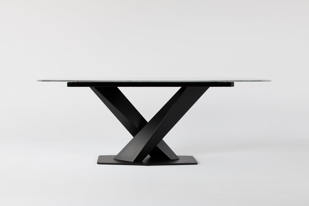 Stratos CrystalArt Dining Table Kitchen & Dining Room Tables Cattelan Italia   