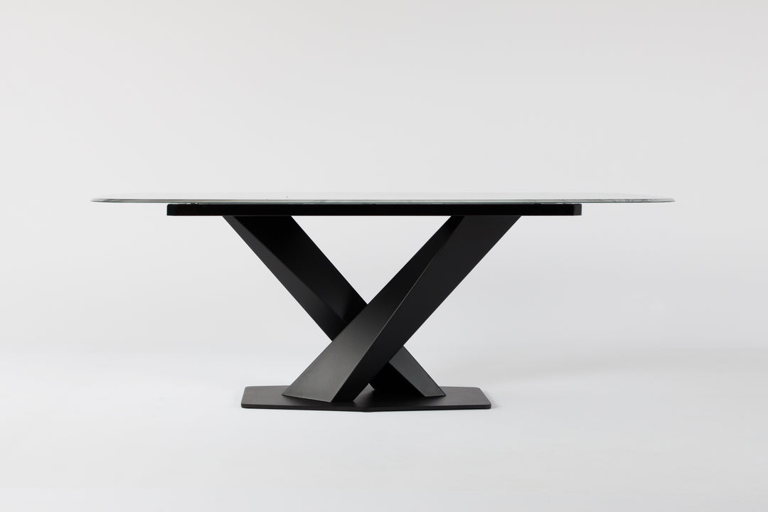 Stratos CrystalArt Dining Table Kitchen & Dining Room Tables Cattelan Italia   
