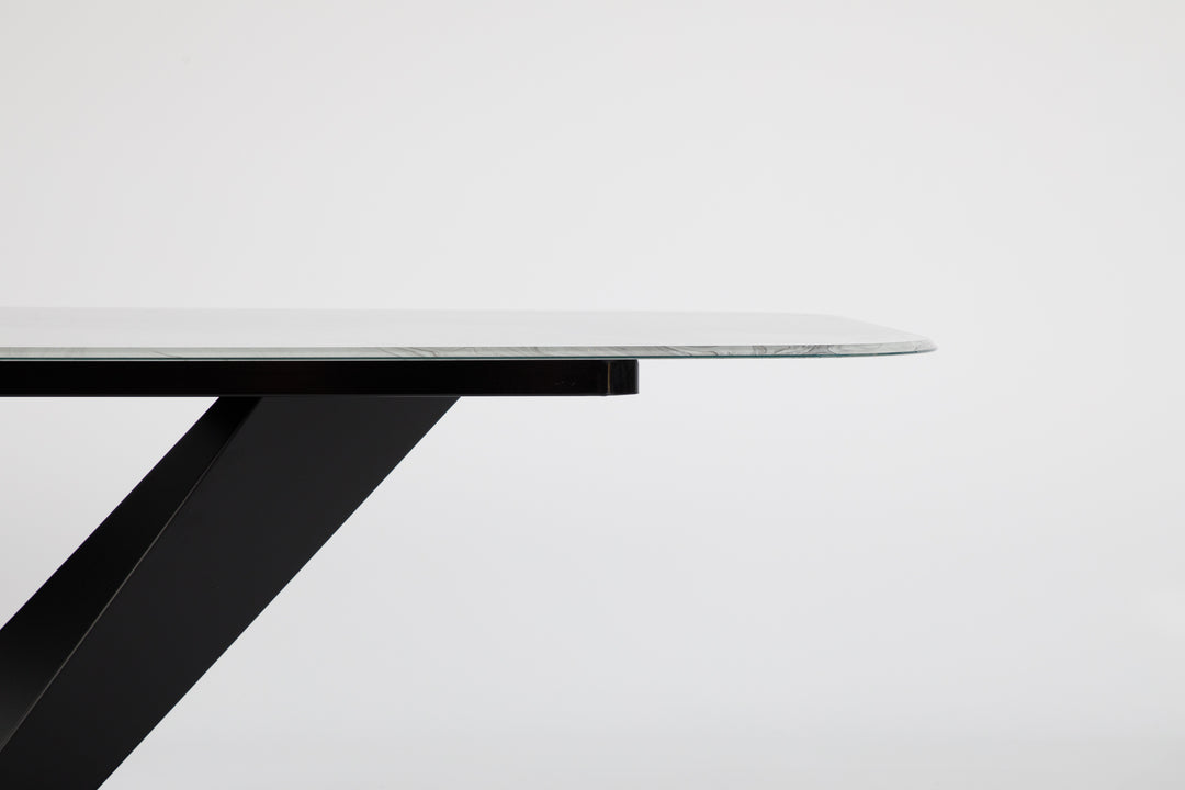 Stratos CrystalArt Dining Table Kitchen & Dining Room Tables Cattelan Italia   