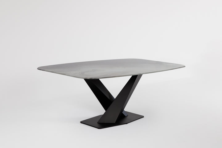 Stratos CrystalArt Dining Table Kitchen & Dining Room Tables Cattelan Italia   
