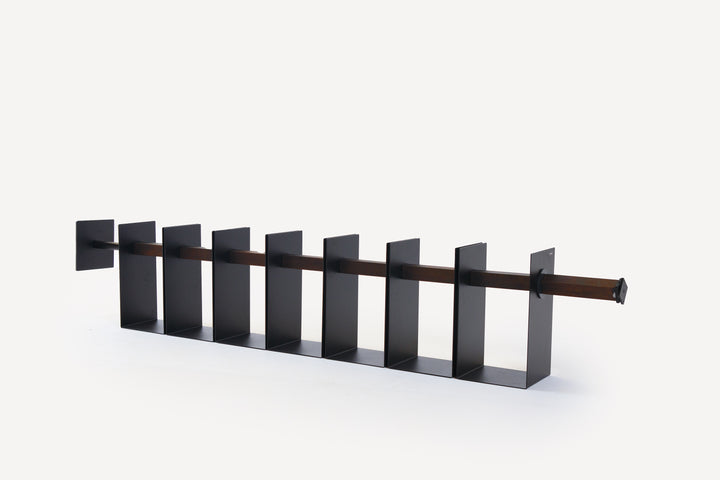 Tokyo Floating Bookcase Black Bookcases & Standing Shelves Cattelan Italia   