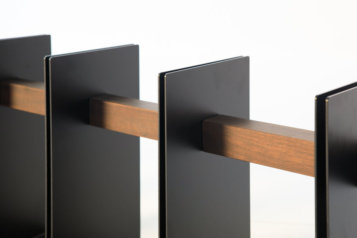 Tokyo Floating Bookcase Black Bookcases & Standing Shelves Cattelan Italia   