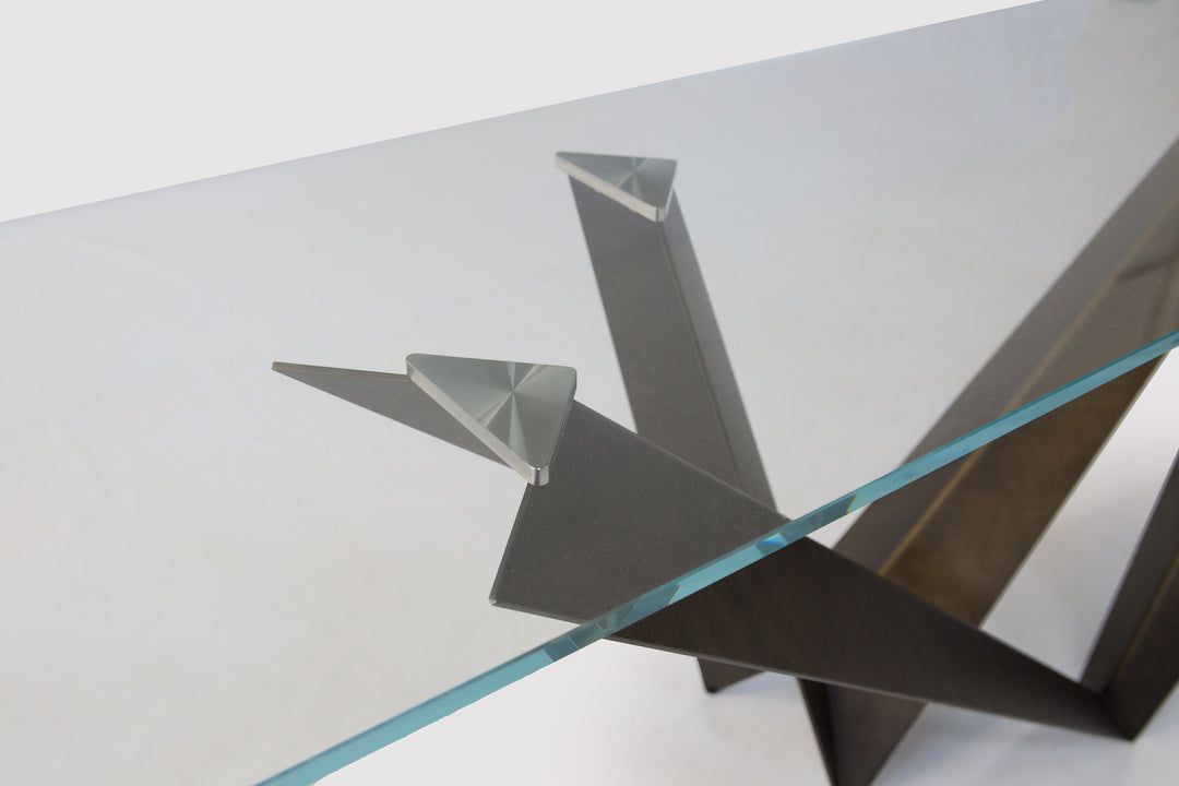 Westin Console Table Bronze console Table Cattelan Italia   