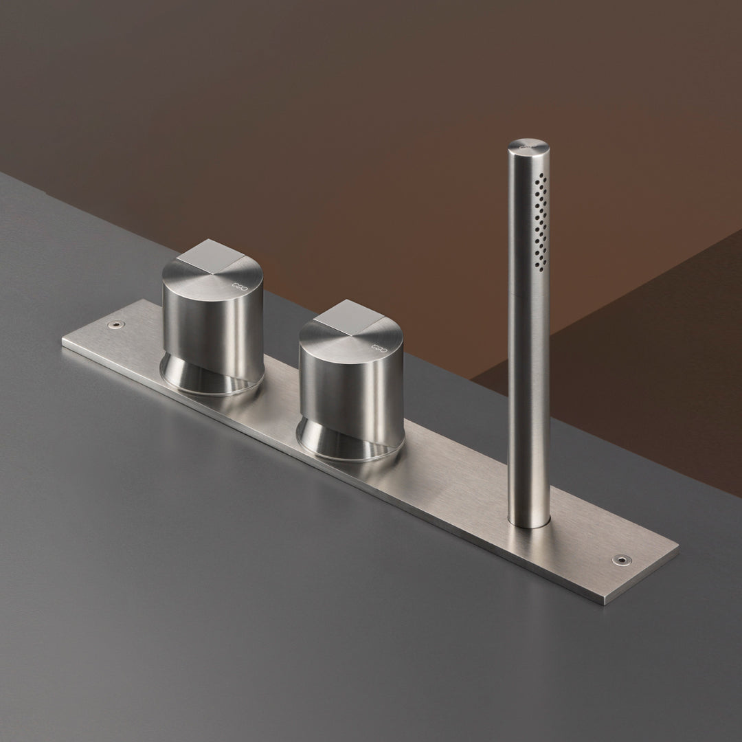 Duet Rim Mounted Bathtub Taps - Mixer Sets DET31 Bathroom CEA   