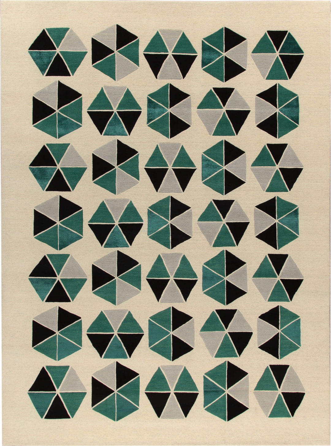 Esagoni Rug Rugs Amini Green 300x250cm 