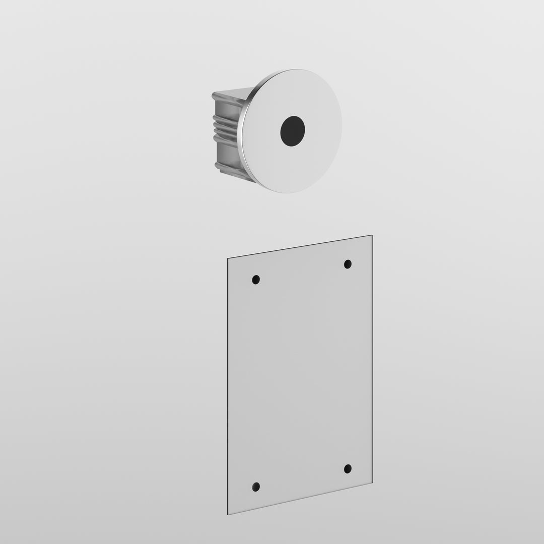 Flessa Electronic Separate Control - 54020 Bathroom Accessories GESSI Steel Brushed  