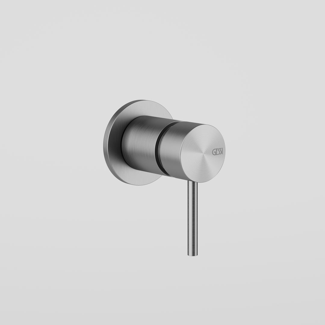 Flessa Shower Mixer - 54019 Bathroom Accessories GESSI Steel Brushed  