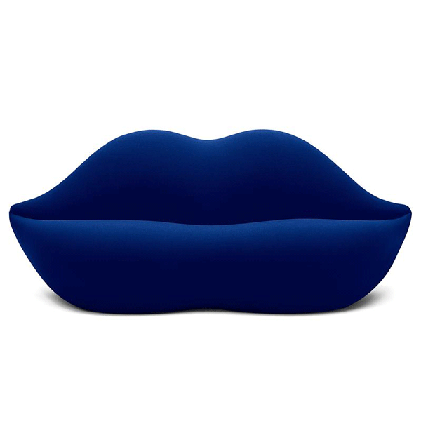 Bocca Lips Unlimited Standard Sofa Sofas Gufram Blue In Stock 