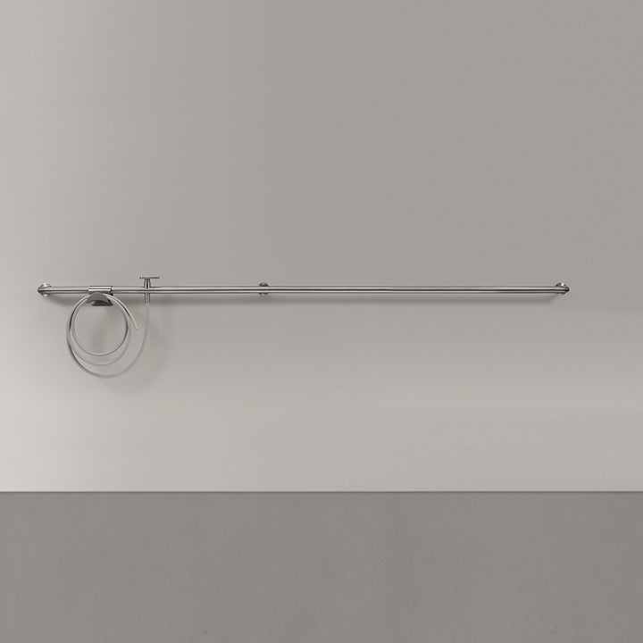 Wall Mounted Mixer On Tubolar System HOK05 Outdoor Showers CEA   