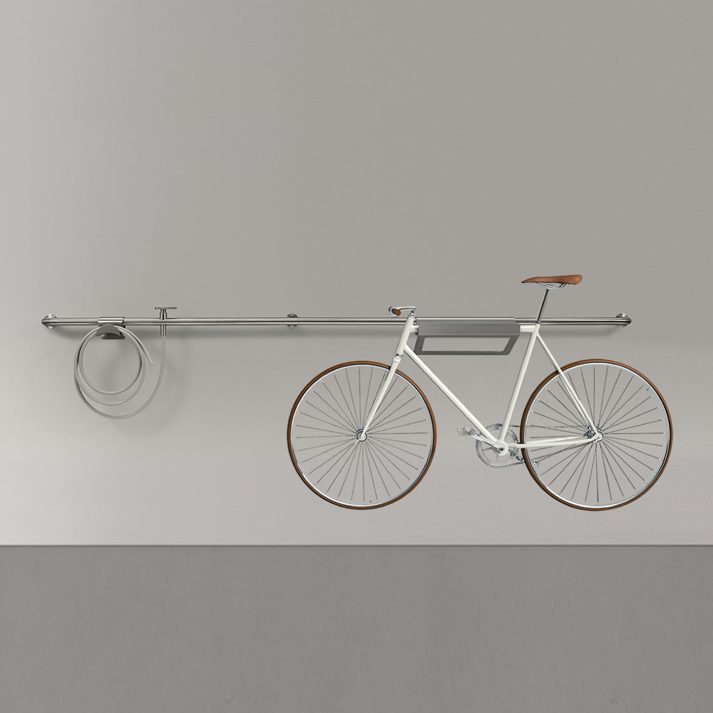 Wall Mounted Mixer On Tubolar System HOK05 Outdoor Showers CEA   