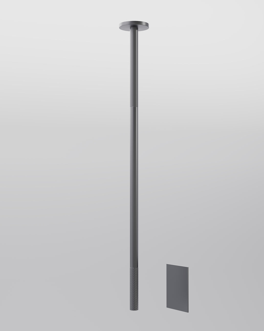 Intreccio Ceiling Bathroom Faucet Spout Trim - 54196 Bathroom Faucet GESSI Steel Brushed  
