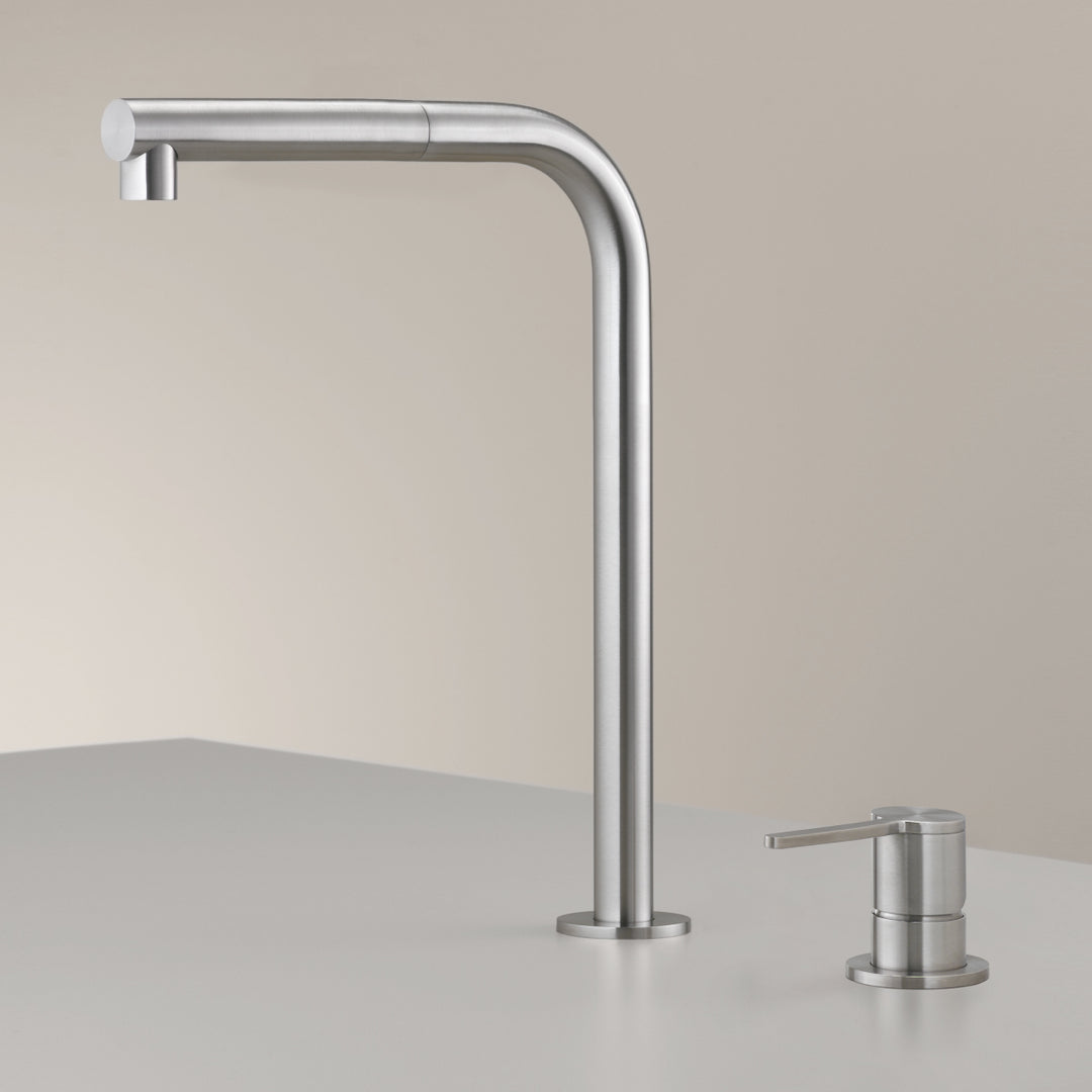 Two-Hole Mixers With Pull-out Hand-shower INV84 Kitchen & Dinning Room CEA   