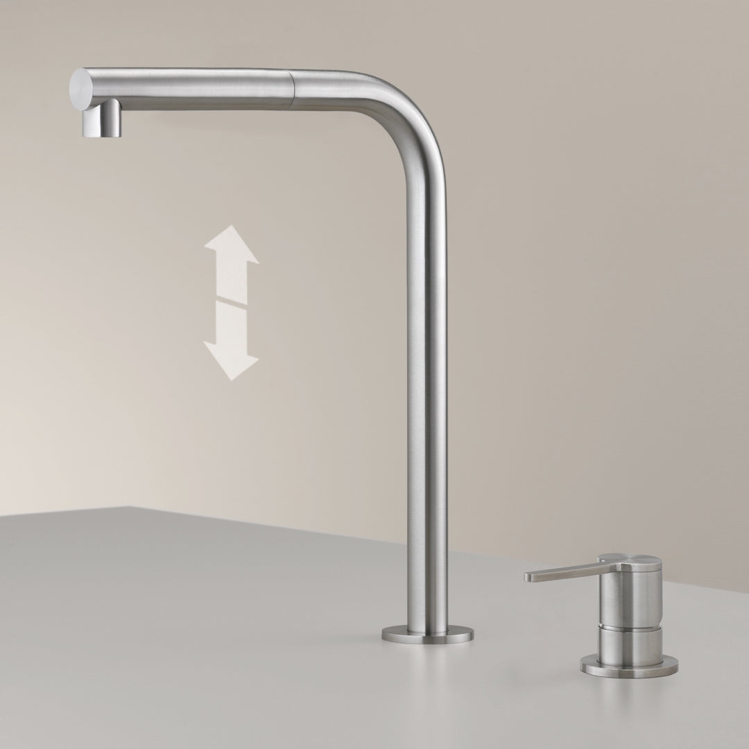 Two-Hole Mixers With Pull-out Hand-shower INV85 Kitchen & Dinning Room CEA   