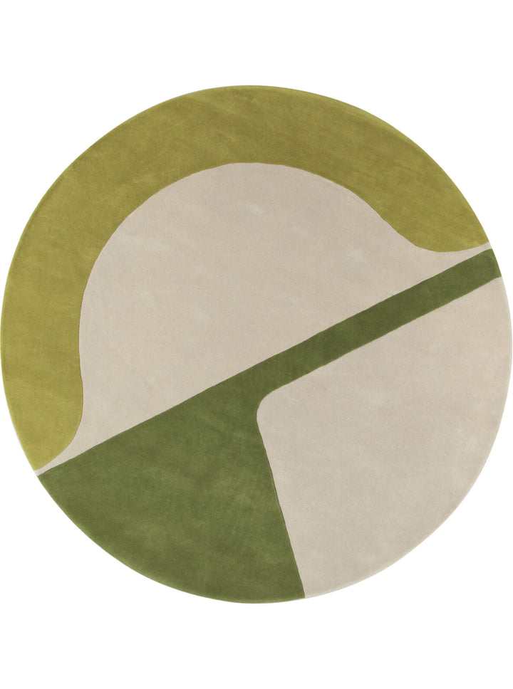 JC-7 Isola Rug Rugs Amini Green 240x240cm 