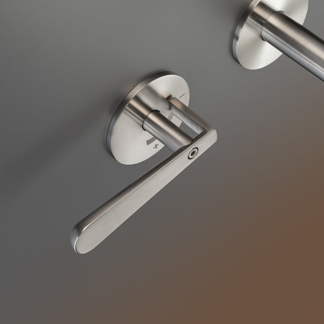 Lutezia Taps For Washbasin / Bidet - Wall-Mounted Dual Handle Taps LTZ02 Bathroom CEA   