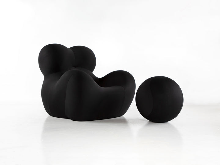 La Mamma UP 2000 Armchair Soara 150 Black Armchairs B&B Italia   