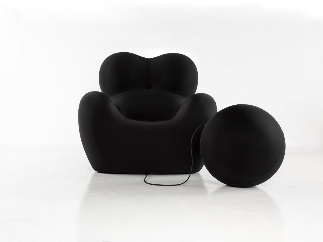 La Mamma UP 2000 Armchair Soara 150 Black Armchairs B&B Italia   