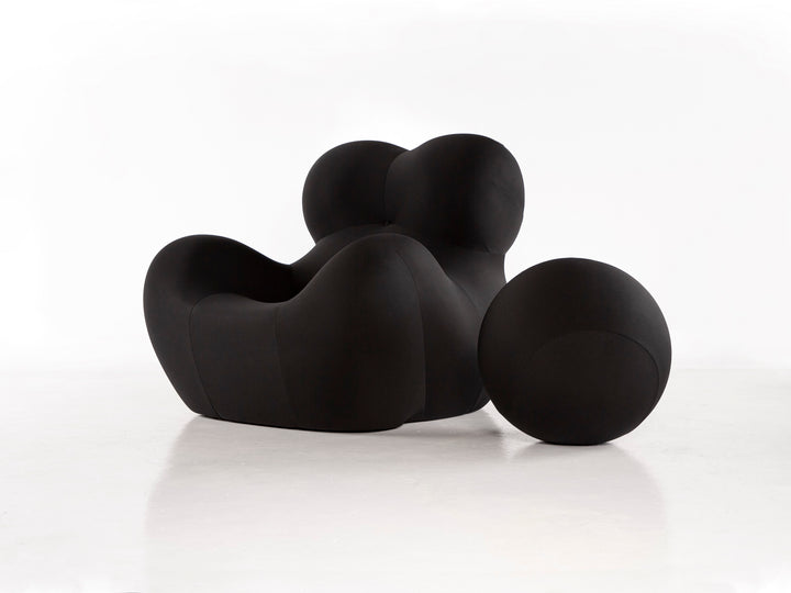 La Mamma UP 2000 Armchair Soara 150 Black Armchairs B&B Italia   