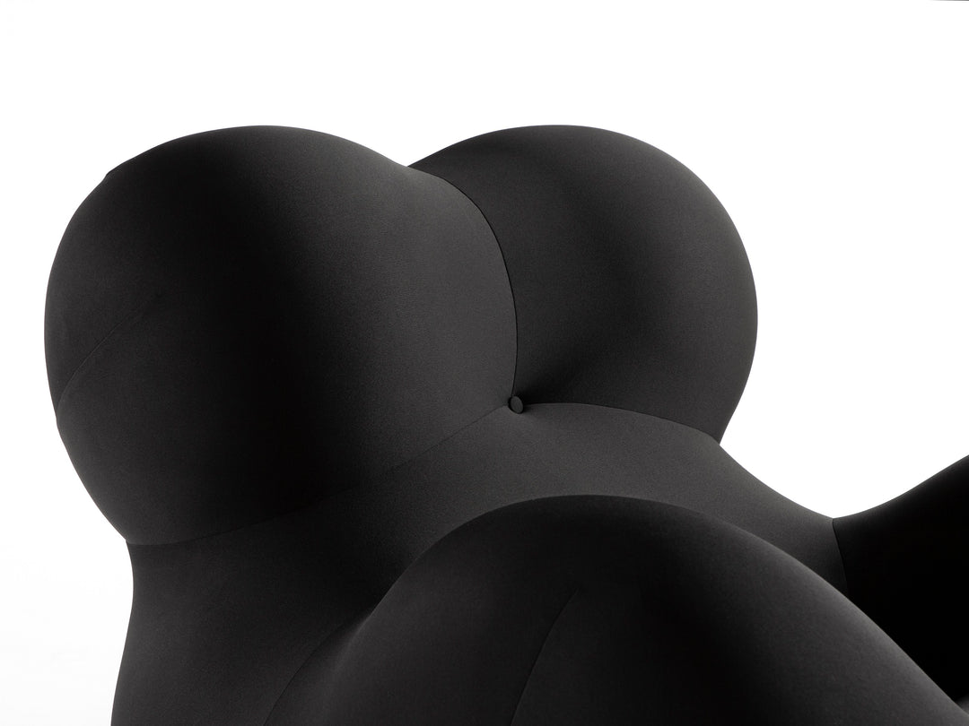 La Mamma UP 2000 Armchair Soara 150 Black Armchairs B&B Italia   