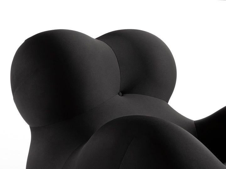 La Mamma UP 2000 Armchair Soara 150 Black Armchairs B&B Italia   