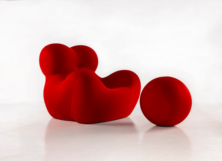 La Mamma UP 2000 Armchair Soara 700 Red Armchairs B&B Italia   