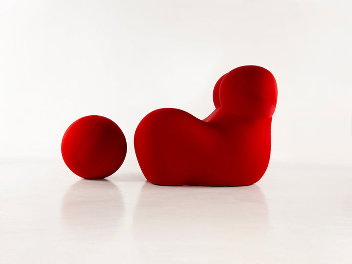 La Mamma UP 2000 Armchair Soara 700 Red Armchairs B&B Italia   