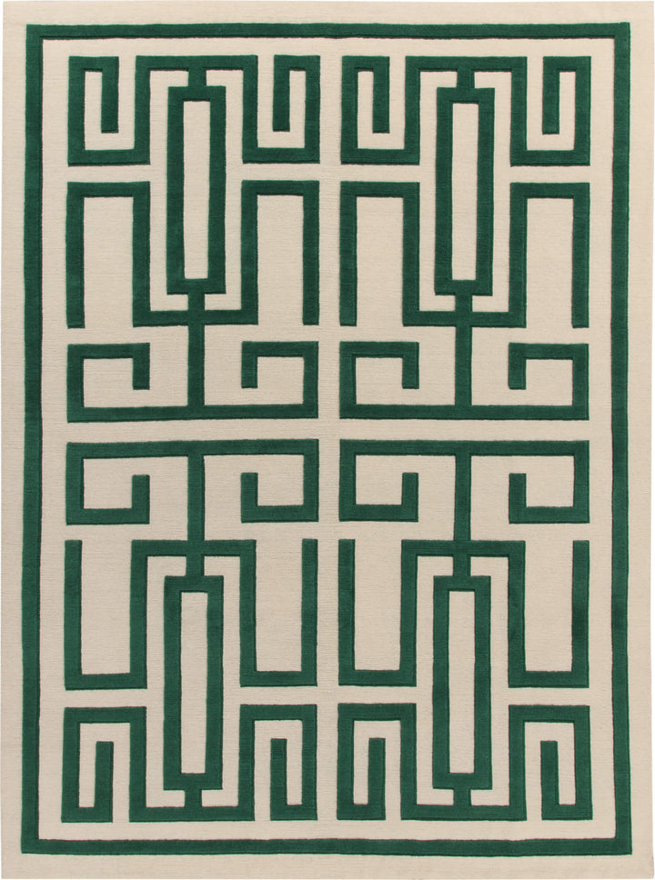 Labirinto Rug Rugs Amini Green 300x250cm 