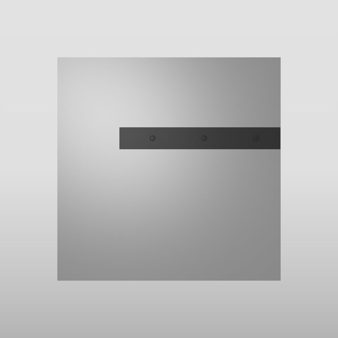 Linear Binario Mechanic - 61106 Bathroom Accessories GESSI Mirror Steel  