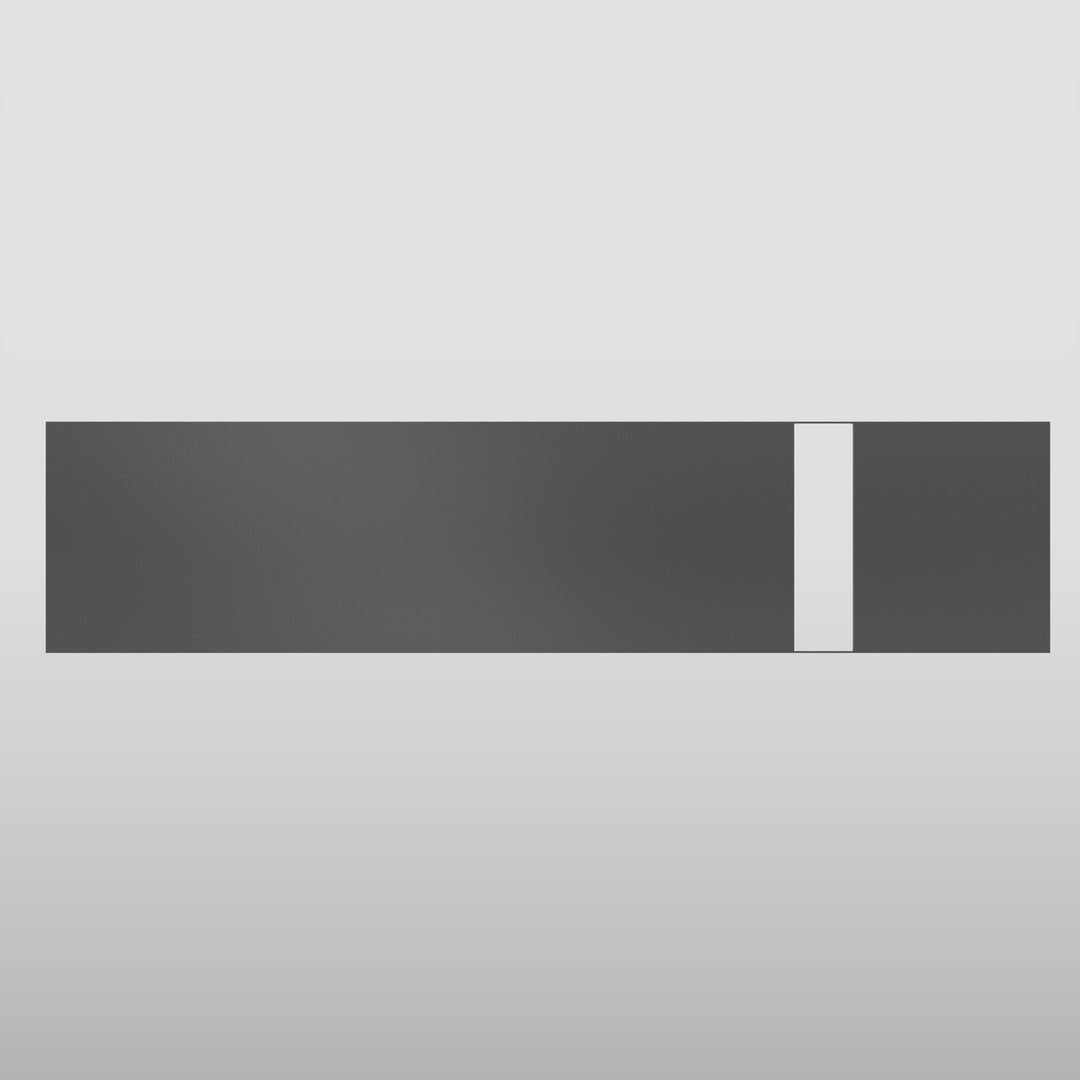 Linear Double Bottom Binario Mechanic - 61080 Bathroom Accessories GESSI Matte Black  